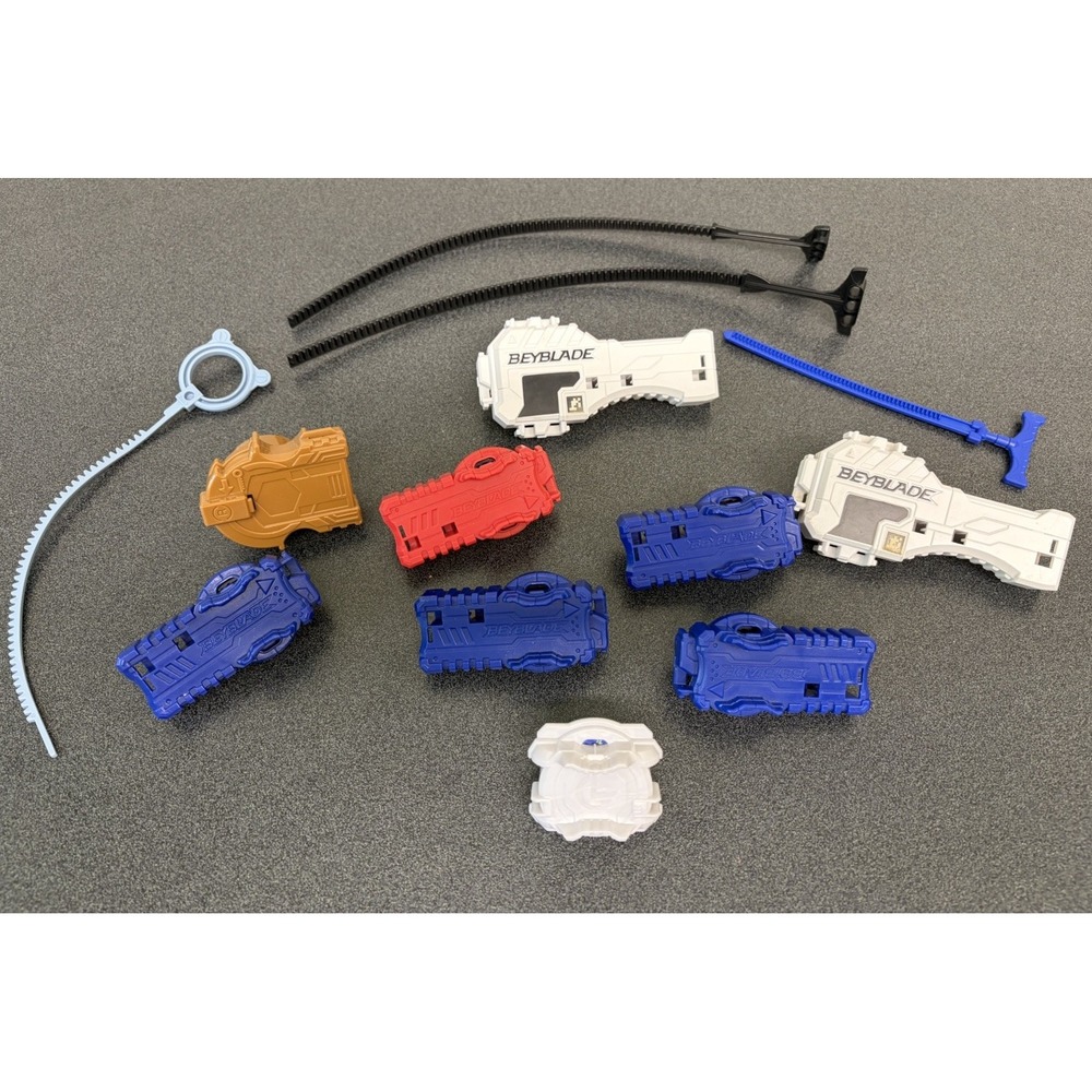 Beyblade Launchers Lot of 9 Assorted Styles Replacements